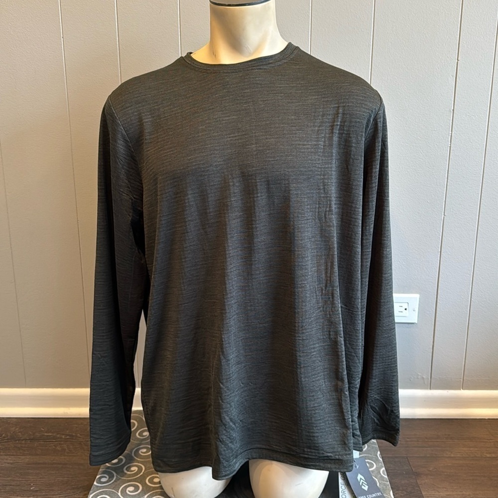 NWT Free Country Men’s XXL Performance Long Sleeve Shirt
